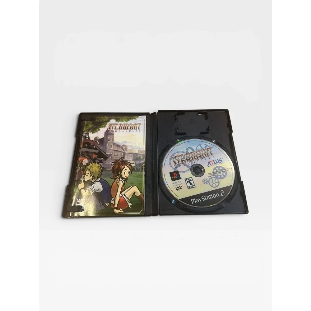 Steambot Chronicles Sony PlayStation 2 PS2 Atlus 2006 Action Adventure CIB